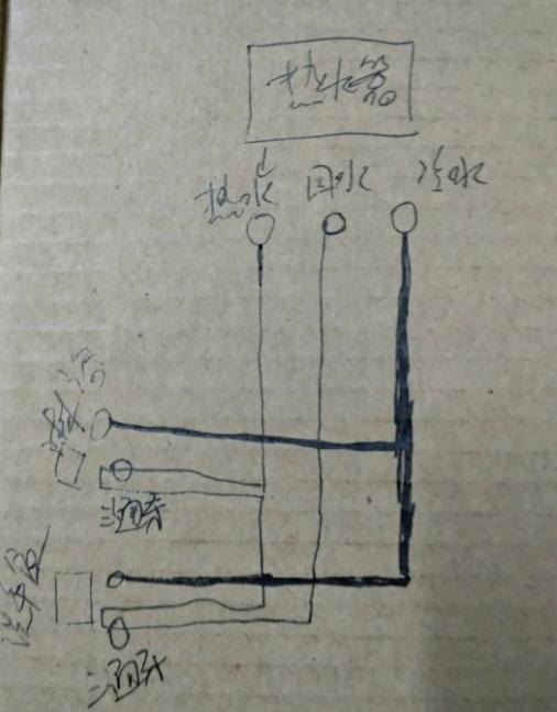 兩個(gè)衛(wèi)生間回水圖示意，看高級(jí)水工師傅是如何布局的！