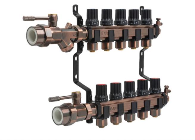 龍勝管奢華古銅大流量地暖分集水器重磅來(lái)襲 龍勝管奢華古銅大流量地暖分集水器重磅來(lái)襲